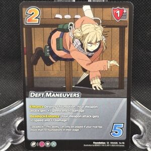 My Hero Academia Deft Maneuvers Card 14/18